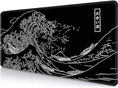 Imayondia grand tapis de souris japonais great wave (35,4 x 15,7 pouces), tapis de souris de jeu noir anime xxl, tapis de souris kanagawa étendu, tapis de bureau, base en caoutchouc antidérapant, tapis de souris d'ordinateur long. Avec plus de 300 000 produits en catalogue, Diaytar Côte d'Ivoire est la destination idéale pour tous ceux qui cherchent à acheter en ligne en toute confiance et sécurité. La boutique en ligne est équipée des dernières technologies de sécurité pour protéger les informations personnelles et les transactions des clients. Diaytar se distingue par son engagement envers la satisfaction client, offrant un service client réactif et efficace pour répondre à toutes les questions et préoccupations.