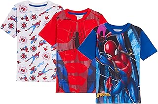Lot de 3 t-shirts spider-man pour garçons, hauts habillés marvel pour enfants, t-shirts à manches courtes, lot multiple. DIAYTAR COTE D'IVOIRE se distingue par sa vaste gamme de produits, allant des électroniques aux vêtements, en passant par les articles pour la maison et le jardin. Nous nous efforçons de vous apporter les meilleures marques et les dernières tendances, tout en vous offrant des prix abordables et des remises régulières. Rejoignez notre communauté d'acheteurs satisfaits.