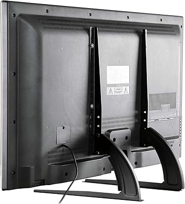 Support tv de table universel taffer pour la plupart des téléviseurs à écran