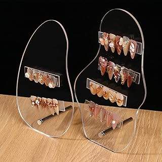 Panneaux d'affichage irréguliers en acrylique pour nail art liuang, porte-échantillons d'ongles transparents (2 ensembles) avec 20 bandes de nail art pour la pratique de la conception des ongles. En tant que boutique en ligne généraliste de confiance, DIAYTAR COTE D'IVOIRE valorise la satisfaction de ses clients et offre une expérience d'achat personnalisée. Les clients peuvent créer un compte pour suivre leurs commandes et accéder à des offres exclusives. DIAYTAR COTE D'IVOIRE collabore avec des marques locales et internationales pour offrir des produits à la fois tendances et durables.