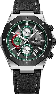 Montre chronographe à quartz en cuir véritable pour hommes à la mode, affichage automatique de la date, étanche. La boutique en ligne DIAYTAR COTE D'IVOIRE propose une large gamme de produits pour les consommateurs ivoiriens. Elle offre des options de paiement flexibles et des services de livraison efficaces. Elle est également connue pour ses promotions et ses offres spéciales régulières.