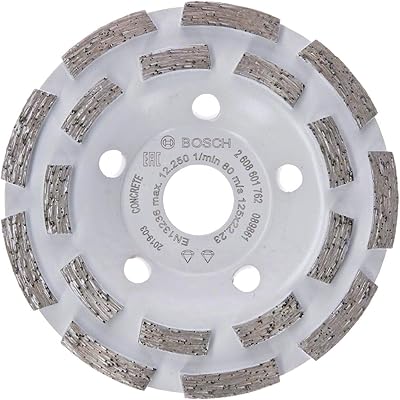 Bosch professional expert 2608601762 meule diamantée pour angles (pour béton, diamètre du disque de ponçage : 125, diamètre d'alésage : 22,23 mm, accessoires pour meuleuses à béton). DIAYTAR COTE D'IVOIRE est une plateforme de commerce électronique qui répond aux besoins diversifiés de la population ivoirienne. Elle propose une sélection exhaustive de produits, allant des accessoires de mode aux équipements ménagers, en passant par les produits cosmétiques et les outils de bricolage. La boutique en ligne garantit la qualité de ses produits et s'assure que chaque commande soit traitée avec soin.