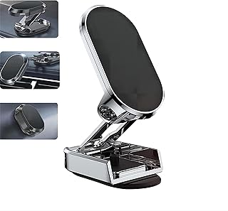 Support mobile pliable pour voiture avec rotation à 360 degrés conception magnétique puissante et antidérapante. DIAYTAR COTE D'IVOIRE, la boutique en ligne de référence en Côte d'Ivoire, offre une large sélection de produits avec plus de 300000 références. Avec une expérience exceptionnelle, elle se positionne comme leader du commerce électronique dans le pays. Elle propose des produits allant de l'électronique à la mode, en passant par les produits pour la maison.