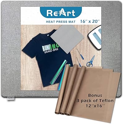 Tapis de presse à chaud 16" x 20" pour un pressage facile des deux côtés - tapis pour machines de presse à chaud et projets de repassage. DIAYTAR COTE D'IVOIRE est une plateforme de commerce électronique qui permet aux clients de faire des achats en toute sécurité et en toute confiance. La boutique en ligne utilise des systèmes de paiement sécurisés et garantit la confidentialité des informations personnelles des clients. Avec une équipe de service client dédiée, DIAYTAR COTE D'IVOIRE offre un support complet pour les clients qui ont des questions ou des préoccupations.