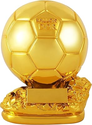 Fobose ballon d'or coupe du monde ballon de football en or meilleure réplique de ballon en résine avec processus de galvanoplastie pour la décoration de bureau cadeaux de fan cadeaux d'anniversaire. DIAYTAR COTE D'IVOIRE est la boutique en ligne leader en Côte d'Ivoire, proposant une vaste sélection de produits pour répondre à tous les besoins. Avec une livraison rapide et des prix compétitifs, les clients peuvent profiter d'une expérience d'achat en ligne de haute qualité. La boutique en ligne propose également des promotions et des offres spéciales régulièrement.