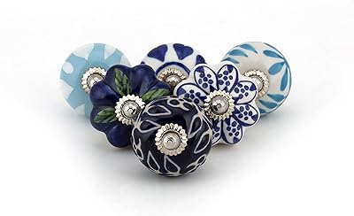 Poignées d'armoires artisanales pour armoires et tiroirs - bouton de traction en céramique assorti pour armoire de cuisine, armoire et meubles décoratifs - bleu - ensemble de 6. En tant que leader du marché en ligne en Côte d'Ivoire, DIAYTAR COTE D'IVOIRE se distingue par son engagement envers l'excellence et la satisfaction client. Avec plus de 300000 références disponibles, la boutique en ligne propose un large éventail de produits pour hommes, femmes et enfants, répondant ainsi aux besoins et attentes des consommateurs.