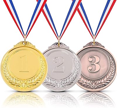 18 pièces médailles d'or argent bronze médailles des gagnants de style olympique pour enfants avec ruban pour les réunions scolaires événements sportifs célébration souvenirs 2.5. Avec plus de 300000 références, DIAYTAR COTE D'IVOIRE est la plus grande boutique en ligne généraliste de Côte d'Ivoire. Elle propose une expérience de shopping unique et personnalisée, avec des sections dédiées aux meilleures ventes, aux nouveaux arrivages et aux promotions. La boutique est accessible 24h/24 et 7j/7, permettant aux clients de faire leurs achats à tout moment.