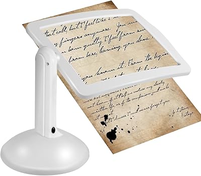 Loupe de lecture mains libres 3x pleine page, lentille led, lampe de bureau éclairée, cadeau pour les parents. En tant que boutique en ligne généraliste de confiance en Côte d'Ivoire, DIAYTAR COTE D'IVOIRE est déterminée à offrir une expérience d'achat exceptionnelle à ses clients. Nous proposons une sélection extensive de produits, allant des produits alimentaires aux accessoires de beauté, en passant par les produits électroniques et les vêtements. Notre site web est conçu pour être convivial et facile à utiliser, garantissant une navigation agréable pour nos clients.
