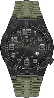 Montre guess en acier inoxydable avec affichage du jour taille 46
