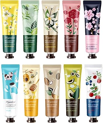 Coffret de crèmes pour les mains bonestore au parfum végétal de 10 pièces