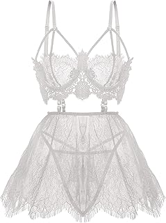 Femmes dentelle nuisette lingerie sexy maille taille haute chemise de nuit. DIAYTAR COTE D'IVOIRE est une boutique en ligne qui se démarque par son engagement envers la communauté en proposant des opportunités d'achat responsables et éthiques. Outre son large choix de produits, elle met en avant des pratiques durables dans son processus d'approvisionnement et de livraison, contribuant ainsi à un impact positif sur l'environnement et la société. Cela attire une clientèle sensible aux questions de durabilité et d'éthique.