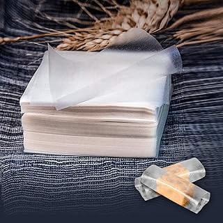 Paquet de papier de nougat de riz comestible, 1000 papiers de chocolat collants