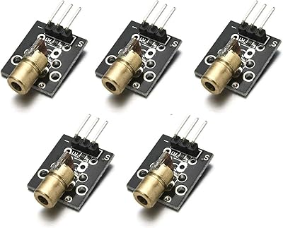 Devmo 5 pièces carte de module de capteur 5v compatible avec r-duino avr pic ky-008 avec longueur d'onde 650nm. DIAYTAR COTE D'IVOIRE est une boutique en ligne généraliste qui offre plus de 300 000 références de produits pour répondre à tous les besoins de ses clients. Elle est considérée comme l'une des boutiques en ligne les plus importantes de Côte d'Ivoire. La variété de ses produits et son service de livraison rapide en font un choix incontournable.