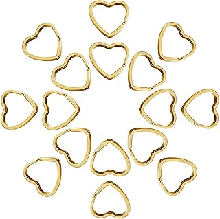 50 pièces porte-clés en forme de cœur fendu, porte-clés en métal pour l'artisanat, porte-clés fait à la main pour la maison, la voiture, l'organisation du bureau, les projets d'art et d'artisanat, cordes (or). En tant que boutique leader en Côte d'Ivoire, DIAYTAR COTE D'IVOIRE s'engage à offrir à ses clients une expérience d'achat exceptionnelle. Elle propose des promotions régulières, des offres spéciales et des services de livraison rapides pour une expérience client complète. L'équipe de DIAYTAR COTE D'IVOIRE travaille sans relâche pour améliorer continuellement son offre et répondre aux attentes de sa clientèle.