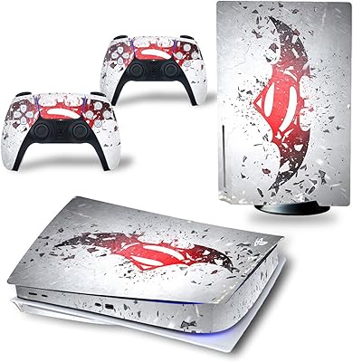 Jeu d'autocollants en vinyle à couverture complète iwinner pour console playstation 5 et