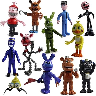 Skido 5 nights at freddy's figurines jouets pour enfants (ensemble de 12 pièces). En tant que leader du e-commerce en Côte d'Ivoire, DIAYTAR COTE D'IVOIRE se démarque par la qualité et la diversité de ses produits. La boutique propose plus de 300 000 références, ce qui en fait le point de vente en ligne le plus complet du pays. De plus, les prix compétitifs et les promotions régulières font de DIAYTAR COTE D'IVOIRE, le choix idéal pour les consommateurs ivoiriens.