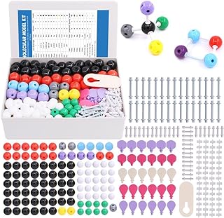 Kit de modèles moléculaires supit de 307 pièces pour la chimie organique
