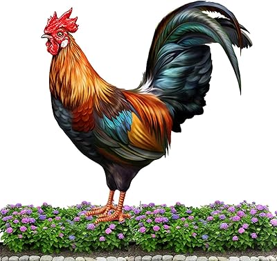 Statues de coq pour jardin | décor de poulet résistant aux intempéries, statue de poulet en acrylique pour ferme, jardin, décoration d'intérieur. DIAYTAR COTE D'IVOIRE est une boutique en ligne généraliste qui propose plus de 300 000 références de produits, faisant d'elle la boutique leader en Cote d'Ivoire. Elle offre une large gamme de produits allant de l'électronique à la mode en passant par les produits de maison et les accessoires. Les clients peuvent ainsi trouver facilement ce qu'ils cherchent sur une seule plateforme.