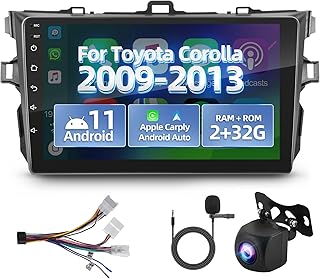 Autoradio android 11 pour toyota corolla 2009-2013 compatible avec carplay et android auto, écran tactile 9 pouces, unité centrale gps, prise en charge de la navigation bluetooth, wifi fm/rds hifi swc + caméra de recul. Avec une présence en ligne solide, DIAYTAR COTE D'IVOIRE propose une plateforme d'achat en ligne facile à utiliser, permettant aux clients de naviguer facilement à travers les différentes catégories de produits. La boutique en ligne généraliste s'efforce de répondre aux besoins de ses clients, en proposant des offres spéciales et des promotions régulières. Les clients peuvent également bénéficier d'un service client fiable et réactif.