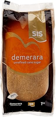 Sucre de canne brut ses demerara, 1 kg
