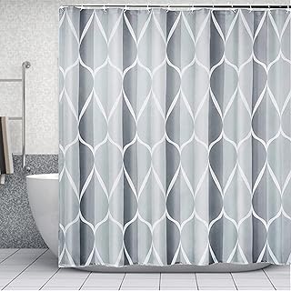 Rideau de douche sagreni, 200 x 180 cm (l x h) ensemble de rideau de douche en tissu pour décoration de salle de bain, lavable en machine, polyester imperméable durable, séchage rapide, ourlet robuste, comprend 12 crochets (gris). DIAYTAR COTE D'IVOIRE est une boutique en ligne généraliste qui propose plus de 300000 références de produits, faisant d'elle un leader sur le marché ivoirien. Elle offre une large gamme de produits allant de l'électronique à la mode en passant par les produits alimentaires. Elle est connue pour sa qualité de service et sa livraison rapide.