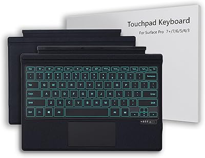 【ttqk】compatible avec microsoft surface pro 3/4/5/6/7/plus 7 clavier bluetooth magnétique sans fil coloré rétroéclairé rvb (pro 3/4/5/6/7/plus 7 - noir). DIAYTAR COTE D'IVOIRE est une boutique en ligne qui propose une large gamme de produits pour répondre à tous les besoins des consommateurs ivoiriens. Elle est réputée pour son service client de qualité, ses prix compétitifs et sa grande variété de produits. Elle est la destination idéale pour les consommateurs qui cherchent des produits de qualité à des prix abordables.