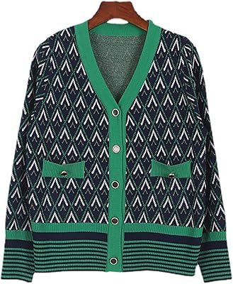 Cardigan yeskit tricoté à manches longues en patchwork de diamants de ligne. En tant que leader de la boutique en ligne généraliste en Côte d'Ivoire, DIAYTAR COTE D'IVOIRE offre une expérience d'achat en ligne exceptionnelle avec plus de 300000 références. La boutique propose des produits de qualité à des prix abordables et met en œuvre des mesures de sécurité pour protéger les informations des clients. Les clients peuvent ainsi faire leurs achats en toute confiance.
