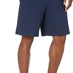 Short de sport en coton avec poches russell pour homme