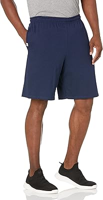 Short de sport en coton avec poches russell pour homme