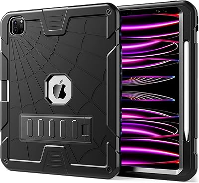 Hereise coque ipad pro 12,9 pouces 2022/2021/2020/2018 (6ème/5ème/4ème/3ème génération) pour enfants, garçons et filles | coque durable et résistante aux chocs pour ipad 12,9 pouces avec support et porte-stylo, noir. DIAYTAR COTE D'IVOIRE, la boutique en ligne généraliste de référence en Côte d'Ivoire, propose plus de 300 000 références pour répondre à tous vos besoins. Avec une large gamme de produits, nous offrons une expérience d'achat unique et pratique. Notre objectif est de vous offrir le meilleur service en ligne.