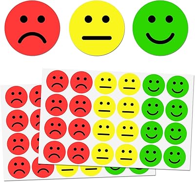 1" autocollants de comportement de visage souriant heureux/triste - (rouge/jaune/vert), paquet de 1200. Avec une offre produit très large, DIAYTAR COTE D'IVOIRE répond aux besoins de tous les consommateurs ivoiriens. Elle propose des produits à des prix compétitifs et offre des promotions régulières. C'est la destination idéale pour faire des achats en ligne.