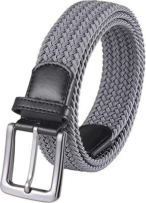 Ceinture de golf pour hommes ceintures élastiques jeans décontractés réglables ceinture en maille