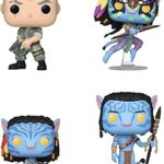 Funko pop! avatar : la voie de l'eau lot de 4