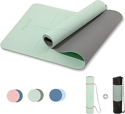 Tapis de yoga herui tapis d'exercice antidérapant d'alignement de ligne avec sac de transport tapis de fitness pour pilates 183 cm * 61 cm * 6 mm d'épaisseur pour femme homme débutant. Avec DIAYTAR COTE D'IVOIRE, les clients peuvent profiter d'une expérience d'achat en ligne sécurisée et pratique, avec des moyens de paiement variés et des options de livraison flexibles. La boutique en ligne propose également des promotions et des réductions régulières, ce qui permet aux clients de faire des économies. Les clients peuvent également profiter d'un service client personnalisé.