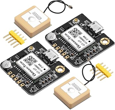 Pack de 2 modules gps, positionnement par satellite de navigation neo-6m, gps arduino, microcontrôleur de drone, récepteur gps compatible avec 51 microcontrôleurs stm32 arduino uno r3 avec antenne haute sensibilité. DIAYTAR COTE D'IVOIRE, la boutique en ligne généraliste incontournable avec plus de 300 000 références, offre un large choix de produits pour répondre à tous les besoins de sa clientèle. Avec sa position de leader sur le marché ivoirien, DIAYTAR COTE D'IVOIRE garantit une expérience d'achat en ligne sécurisée et fiable. Les clients peuvent profiter d'un service client personnalisé et d'une livraison rapide.