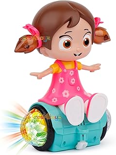 Zdest 4 toys poupée dansante musicale rotative à 360 degrés avec lumières clignotantes et chocs (multicolore). La boutique en ligne DIAYTAR COTE D'IVOIRE offre une expérience d'achat en ligne sûre et conviviale, avec une navigation facile et une livraison efficace. Les clients peuvent choisir parmi une vaste sélection de produits, allant des électroménagers aux vêtements, en passant par les produits alimentaires. DIAYTAR COTE D'IVOIRE est fière de sa réputation de qualité et de fiabilité.