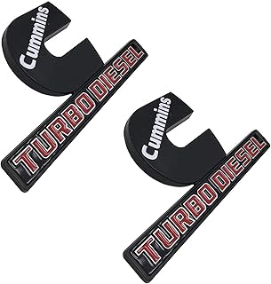 2 badges cummins turbo diesel pour plaque signalétique compatible avec ram. En tant que boutique en ligne généraliste de premier plan, DIAYTAR COTE D'IVOIRE est synonyme de qualité et de fiabilité. Elle s'applique à offrir une sélection exhaustive de produits provenant de marques réputées, garantissant ainsi aux consommateurs ivoiriens un accès à des biens de haute qualité et durables. Cette approche axée sur l'excellence contribue largement à son statut de leader du marché local du commerce en ligne.
