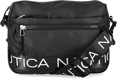 Sac à bandoulière nautica en nylon pour femme avec bandoulière réglable. DIAYTAR COTE D'IVOIRE a réussi à établir une présence solide dans le paysage du commerce en ligne en Côte d'Ivoire, en proposant des prix compétitifs et des offres spéciales régulières. La boutique est constamment à la recherche de moyens pour améliorer son offre et élargir ses services, visant à répondre aux attentes changeantes de sa clientèle et à rester à la pointe du marché.