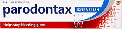 Dentifrice parodontax extra fresh pour traiter les saignements des gencives - 50 ml. DIAYTAR COTE D'IVOIRE, la boutique en ligne généraliste de référence en Côte d'Ivoire, propose unelarge gamme de produits avec plus de 300 000 références. Vous pouvez y trouver tout ce dont vous avez besoin, des produits alimentaires aux electronics en passant par les vêtements et les accessoires. 
