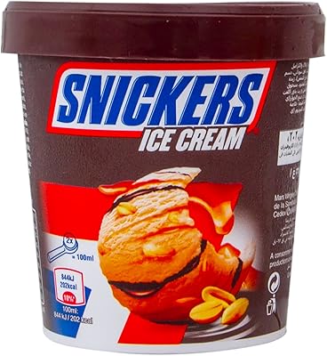 Crème glacée snickers 450 ml