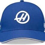 Casquette haas f1 racing f1 2021 blue team, taille unique, bleu, taille unique