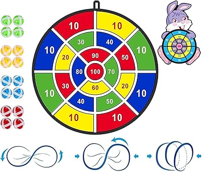 Grand jeu de fléchettes pour enfants enfants avec balles collantes jeux