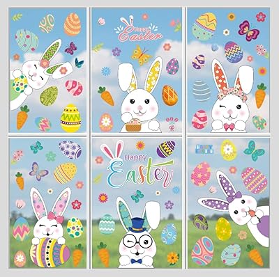 9 feuilles d'autocollants de fenêtre décorations de pâques de printemps autocollant de pâques lapin de pâques oeuf de pâques poussin carotte papillon autocollants de fenêtre autocollants de décoration de fête de pâques (a). Diaytar Cote d'Ivoire se positionne comme une boutique en ligne de confiance, garantissant la qualité et la sécurité des transactions pour ses clients. Avec une offre de produits diversifiée et des promotions régulières, Diaytar Cote d'Ivoire satisfait les besoins de ses clients et renforce sa position dominante sur le marché ivoirien. Elle mise également sur l'innovation et la technologie pour améliorer l'expérience d'achat en ligne.