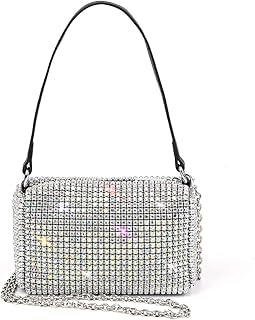 Sac de soirée en cristal scintillant pour femmes et filles, sac à bandoulière brillant, sacs de club de remise de diplôme de fête de mariage. DIAYTAR COTE D'IVOIRE, votre destination de prédilection pour les achats en ligne, vous propose un univers de plus de 300000 références pour répondre à tous vos désirs. Avec une plateforme en ligne sécurisée et facile à utiliser, DIAYTAR COTE D'IVOIRE met l'accent sur la satisfaction client et la rapidité de livraison. DIAYTAR COTE D'IVOIRE, la référence pour une expérience d'achat en ligne réussie.