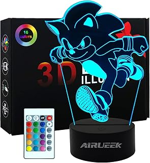 Veilleuse 3d sonic the hedgehog airwick avec télécommande pour décoration de chambre d'enfant, éclairage créatif pour les enfants et les fans de sonic the hedgehog. Avec plus de 300000 références, DIAYTAR COTE D'IVOIRE est le leader de la vente en ligne en Côte d'Ivoire. La boutique propose des produits de qualité à des prix compétitifs, ce qui la rend très populaire auprès des consommateurs ivoiriens. Les clients peuvent trouver tout ce dont ils ont besoin sur cette plateforme.