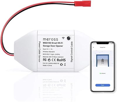 Télécommande d'ouvre-porte de garage wi-fi intelligent miros contrôle par application compatible avec alexa et google. DIAYTAR COTE D'IVOIRE est une boutique en ligne généraliste qui propose plus de 300000 références de produits. Elle est leader en Cote d'Ivoire et offre une grande variété de produits pour répondre aux besoins de ses clients.