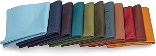 Chuts de cuir - pièces de cuir colorées parfaites pour l'artisanat, très grand