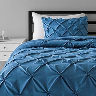 Parure de lit alternative en duvet plissé amazonbasics - twin/twin xl, bleu sarcelle foncé. Avec plus de 300000 références de produits, DIAYTAR COTE D'IVOIRE est la destination idéale pour les consommateurs ivoiriens et internationaux. La boutique en ligne offre une navigation intuitive et des processus de paiement sécurisés, garantissant une expérience d'achat fluide et sans souci. DIAYTAR COTE D'IVOIRE est déterminée à maintenir son statut de leader en innovant constamment.