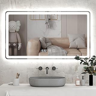 Miroir de salle de bain gt-wheel avec lumière led, capteur tactile et capteur infrarouge, marche/arrêt automatique (120 x 75 cm). Avec plus de 300 000 références, DIAYTAR COTE D'IVOIRE couvre les besoins de tous les consommateurs, qu'il s'agisse d'articles pour les enfants, d'équipements sportifs ou de produits alimentaires. La boutique en ligne est constamment mise à jour avec les dernières tendances et nouveautés, garantissant aux clients un accès à des produits contemporains et pertinents. Cela contribue à renforcer sa position de leader sur le marché ivoirien.