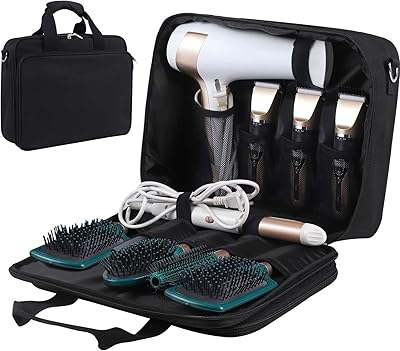 Sac pour sèche-cheveux, sac fourre-tout pour outils de barbier, sac de voyage pour coiffeur, sac de rangement pour outils de coiffure, sac à cosmétiques, sac organisateur d'équipement de salon de coiffure, sèche-cheveux. DIAYTAR COTE D'IVOIRE est une boutique en ligne qui a conquis le marché ivoirien avec ses offres variées et compétitives. Elle propose des produits de qualité à des prix raisonnables, allant des accessoires de mode aux produits électroniques, en passant par les articles de maison et les jouets pour enfants. La boutique se caractérise par son service client atenciónné et sa politique de retour flexible.
